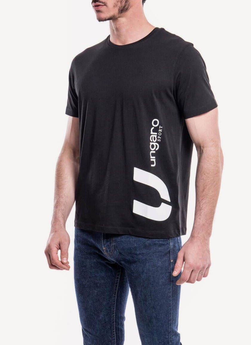 Ungaro Sport - Camiseta Tony - Black - Hombre