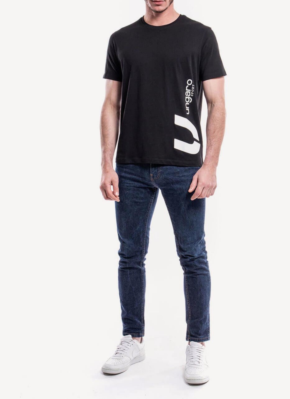 Ungaro Sport - Camiseta Tony - Black - Hombre