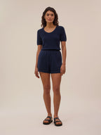 Top Akira - Navy - Femme