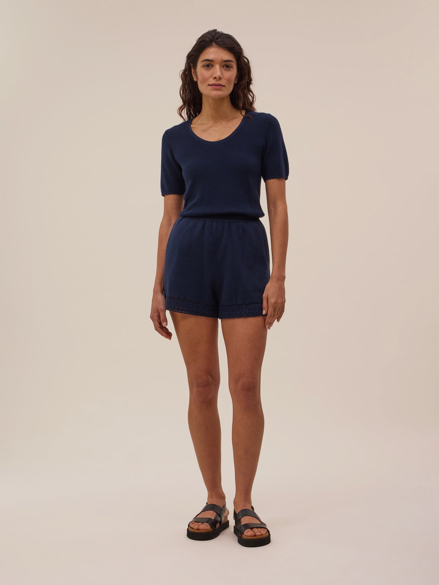 Top Akira - Navy - Femme