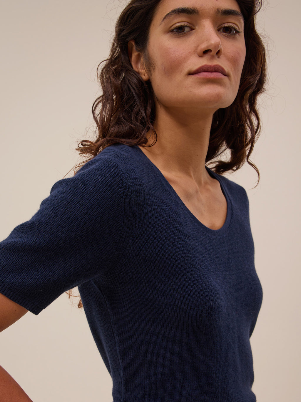 Top Akira - Navy - Femme