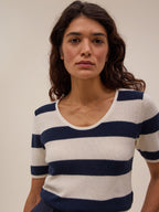 Top Akira - Navy - Femme