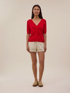 Top Zéli - Rojo - Mujer