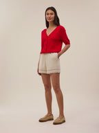 Top Zéli - Rojo - Mujer