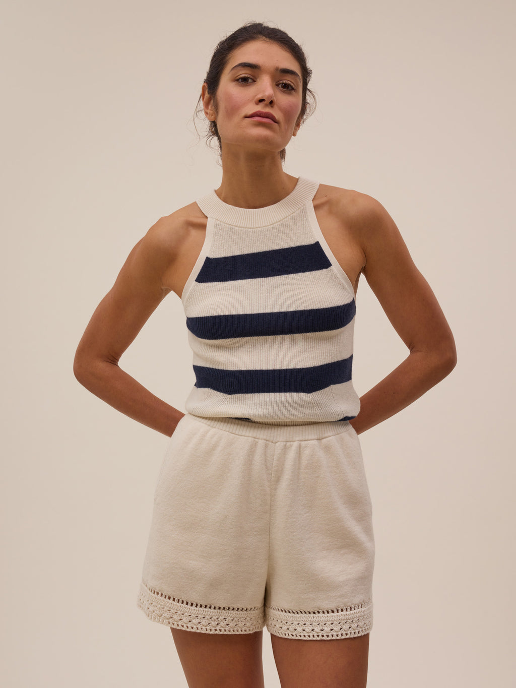 Top Maira - Navy - Femme