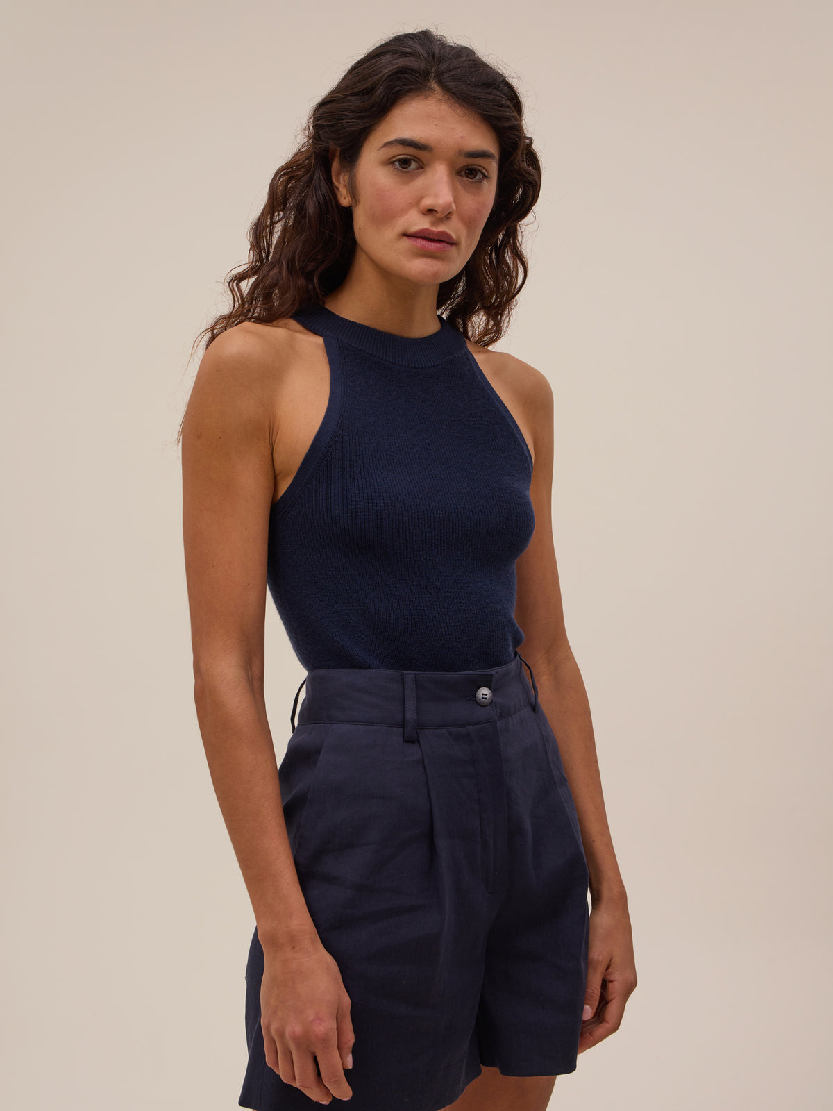 Top Maira - Navy - Femme