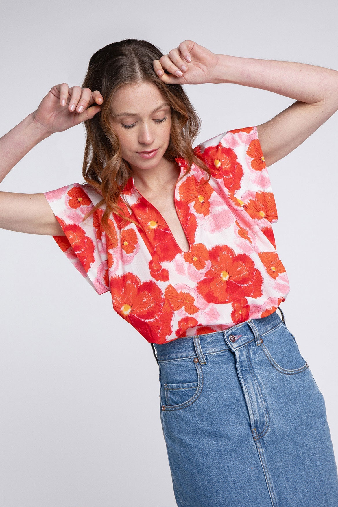 Top Rose Red Blossom
