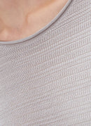 Armani - Top En Viscose - Gris - Femme