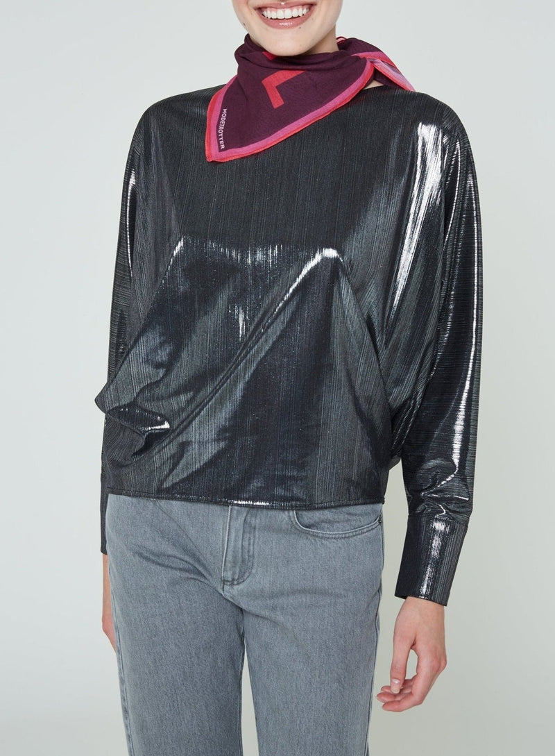 Top Juliane Kelari - Negro