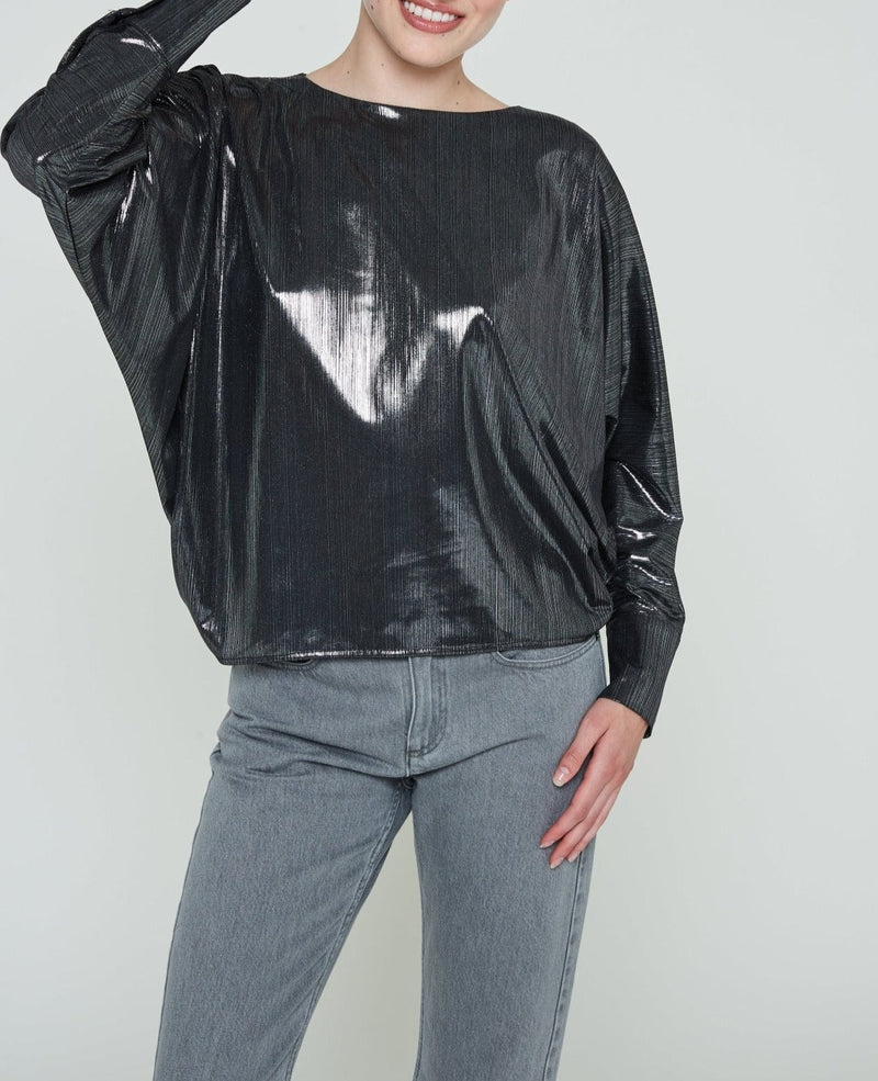 Top Juliane Kelari - Negro