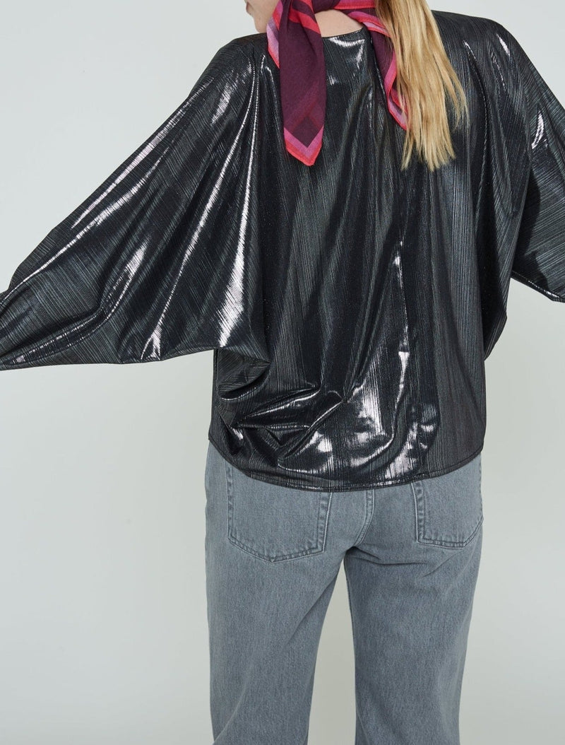 Top Juliane Kelari - Negro