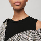 Liatola Shirt - Pale Pink And Black