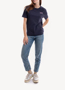 Nina Ricci - Tee-Shirt Brodé - Darknavy - Femme