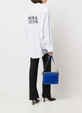 Nina Ricci - Chemise À Logo Brodé - Blanc - Femme