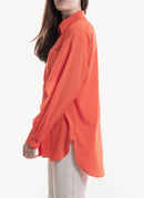 Nina Ricci - Chemise Fluide - Rouge Orange - Femme