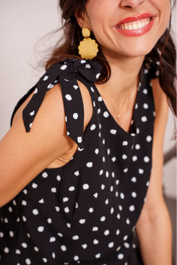 Top Tomette Doty Noir
