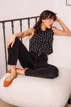 Top Tomette Doty Noir