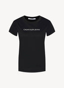 Calvin Klein - Tee-Shirt Calvin Klein Jeans - Ck Black - Femme