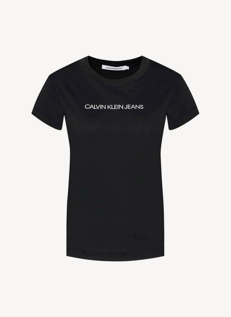 Calvin Klein - Tee-Shirt Calvin Klein Jeans - Ck Black - Femme