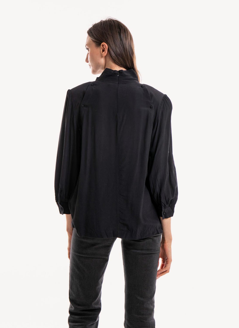 Iro - Blouse Sense - Black - Femme