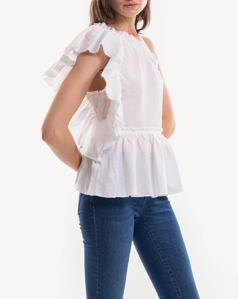 Blanc Iro - Camiseta Plum - - Mujer