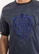 Koché - T-Shirt Brodé - Marine - Homme