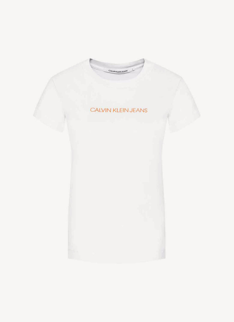 Calvin Klein - Tee-Shirt Calvin Klein Jeans - Bright White - Femme