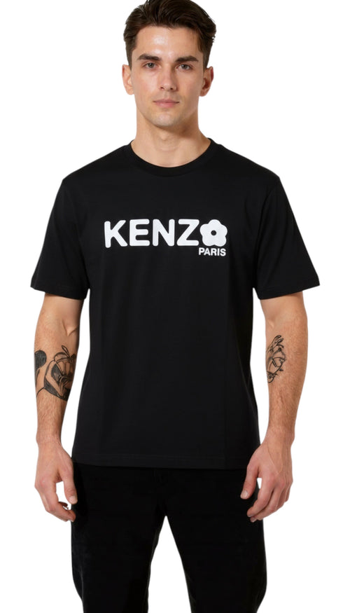 Le T-Shirt Flower Boke - Kenzo - Black