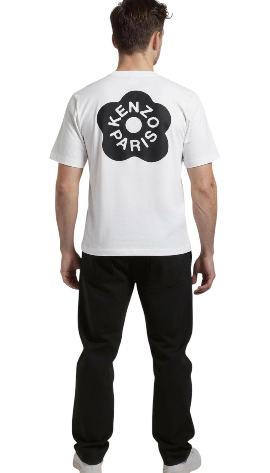Le T-Shirt Flower Boke - Kenzo - White