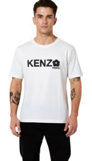 Le T-Shirt Flower Boke - Kenzo - White