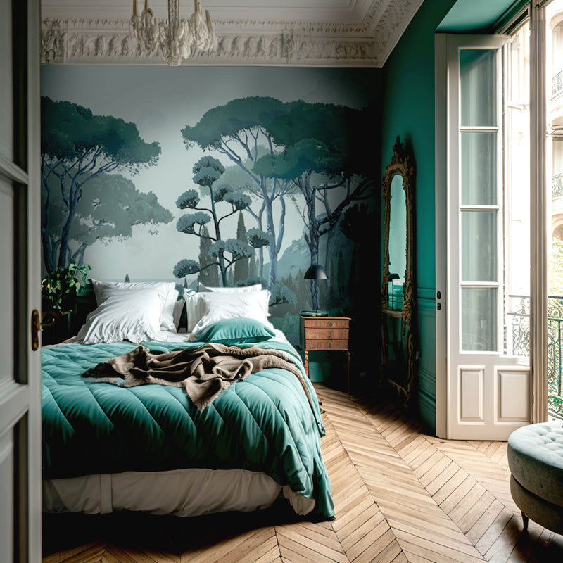 Fresque Toscane - Vert