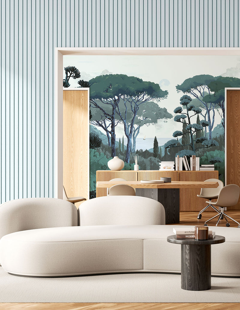 Fresque Toscane - Vert