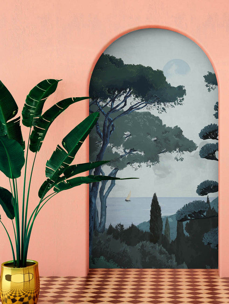 Fresque Toscane - Vert