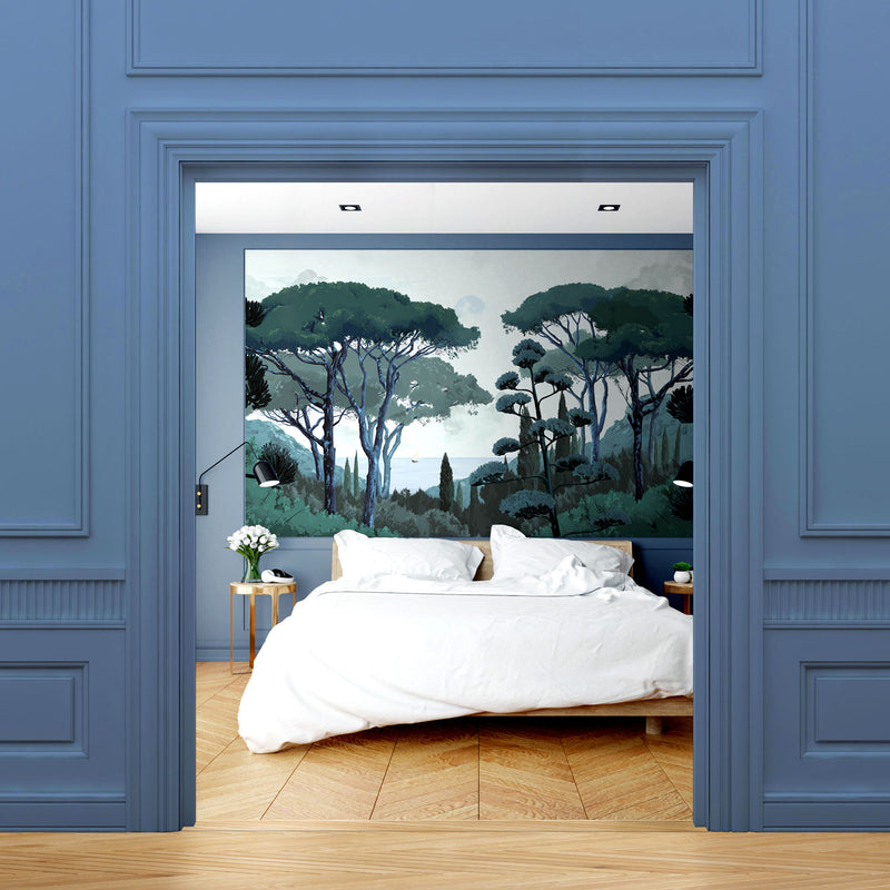 Fresque Toscane - Vert