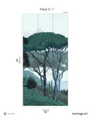 Fresque Toscane - Vert