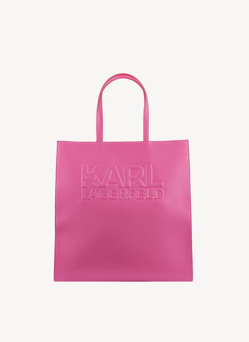 Karl Lagerfeld - Tote Bag Stone - Beetroot Purple - Femme