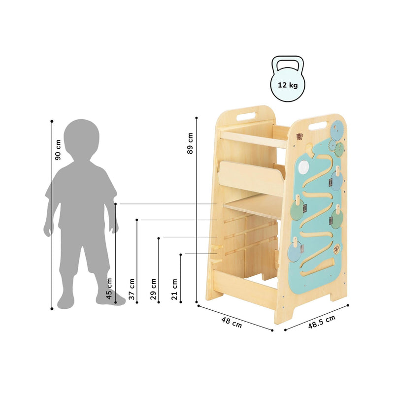 Tour D'Observation Multifonctions 5-En-1 – Play Xl Menthe & Jaune