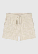Short Toweling Jacquard - Sand