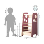 3-In-1 Montessori Observation Tower – Autonomy & Safety
