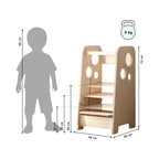 3-In-1 Montessori Observation Tower – Autonomy & Safety