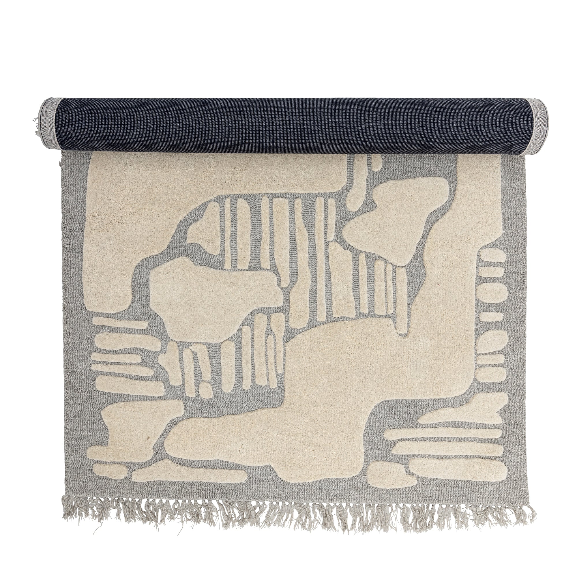 Napoli - Tapis - Gris - Laine