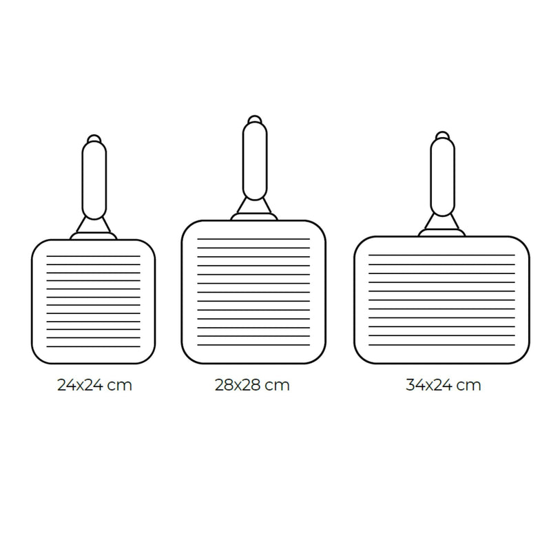 Poêle À Griller Avec Poignée Pliable "Cook&Special"