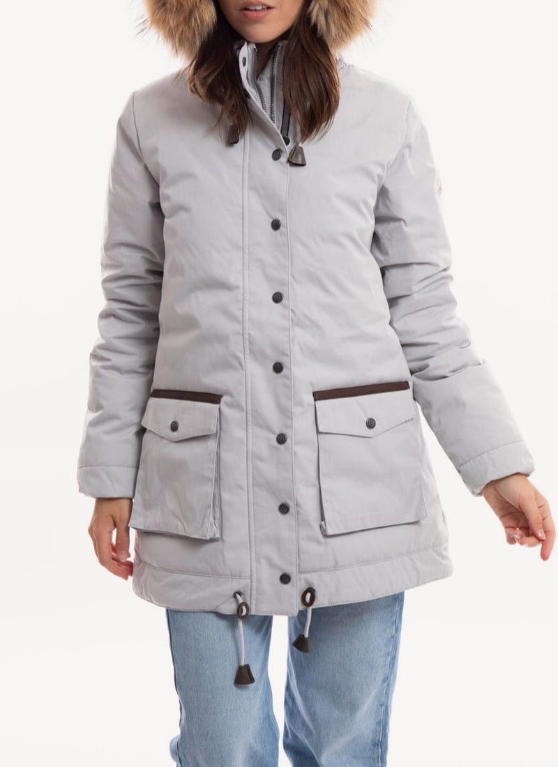 Pyrenex - Manteau Gabardine - Pearl - Femme