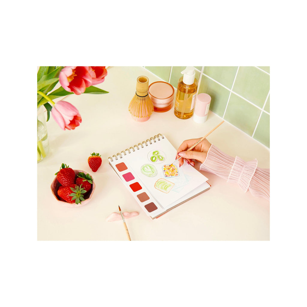 Travel Book - Carnet Aquarelle - Thème Self-Care