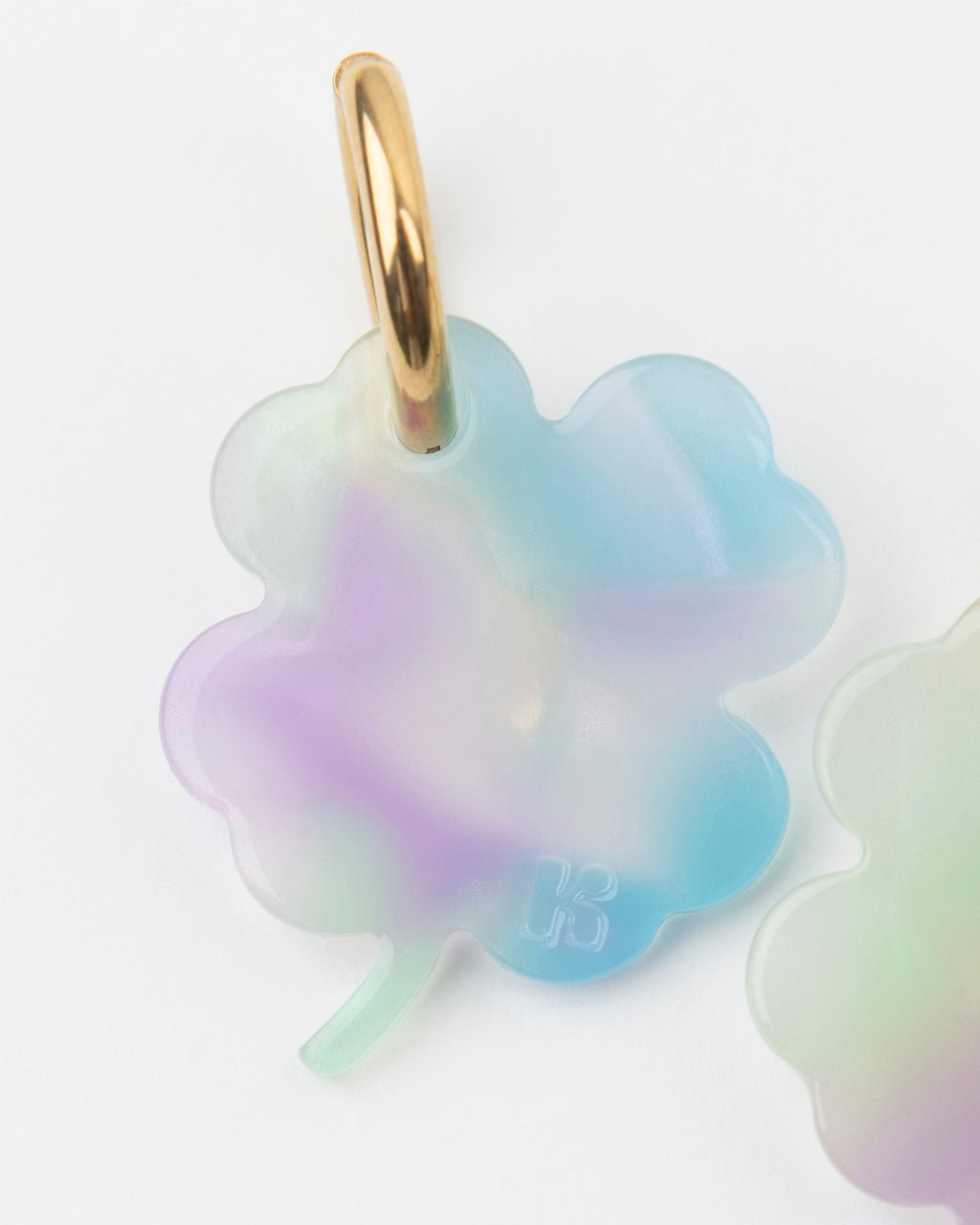 Boucles D'Oreilles Trèfle - Sirène