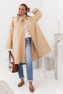 LANA Beige - Trench Long