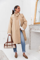 LANA Beige - Trench Long