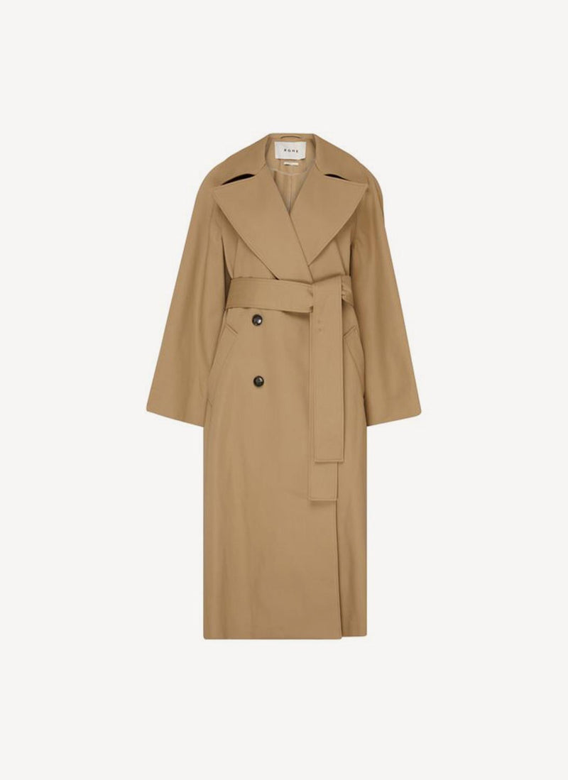 Rohe - Trench Classique - Kaki - Femme