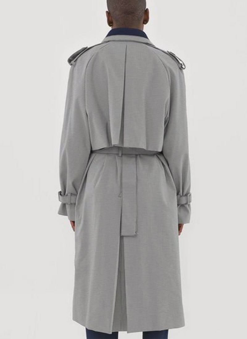 Lacoste - Trench Coat - Geode/Charron-Marine - Femme