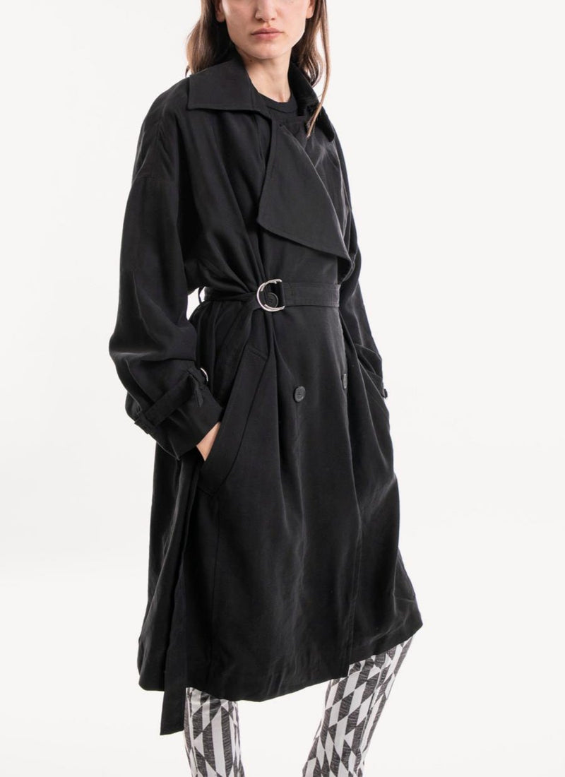 Iro - Trench Trustful - Black - Femme